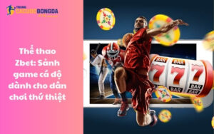 Thể thao Zbet: Sảnh game cá độ dành cho dân chơi thứ thiệt 